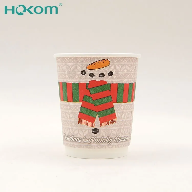 Eco Friendly Disposable Takeaway Drinking Double Wall Hot Coffee Kraft Paper Cup best